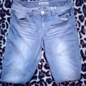 Junior blue jeans